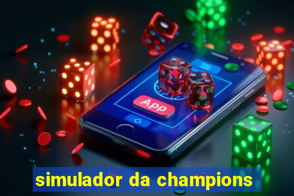 simulador da champions